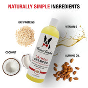 Warren London Oatmeal Shampoo - Cherry Scented - Professional Size Grooming Size Product White Smoke