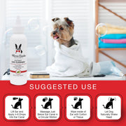 Warren London Instant Ear Cleaner For Dogs 12 oz or 1 gallon - Professional Size - Removes Wax and Odor Spa Product White Smoke 12 Oz,1 Gallon