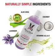 Warren London Calming Lavender Dog Shampoo w/Aloe Vera & Essential Oils - Professional Size Grooming Size Product White Smoke