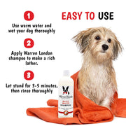 Warren London Magic White - Brightening Shampoo - Professional Size Grooming Size Product White Smoke
