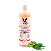 Warren London Neem Oil Oatmeal Shampoo - Soothes and Prevents Itching - Professional Size Grooming Size Product White Smoke