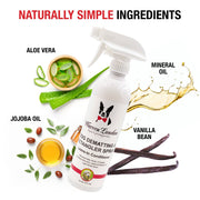 Warren London Dog De-matting and Detangler Spray - Leave-In Conditioner Spa Product White Smoke