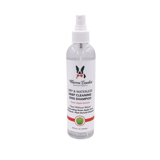 Warren London Dry & Waterless Deep Cleaning Shampoo Dog Shampoo White Smoke Green Apple