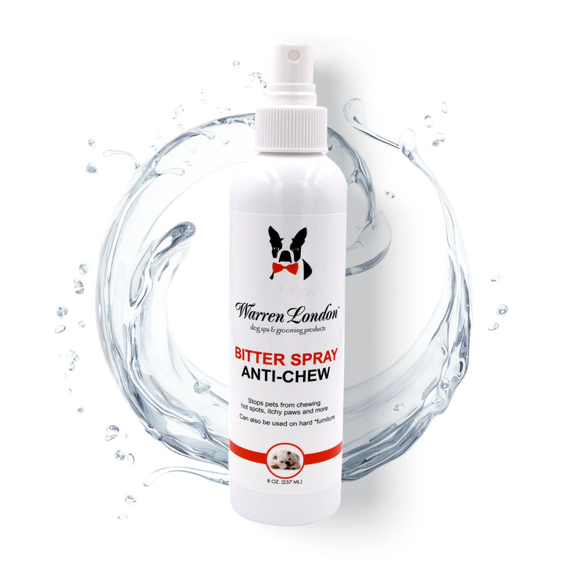 Warren London Dog Bitter Spray Anti-Chew - Anti-Lick Spa Product White Smoke