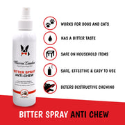 Warren London Dog Bitter Spray Anti-Chew - Anti-Lick Spa Product White Smoke