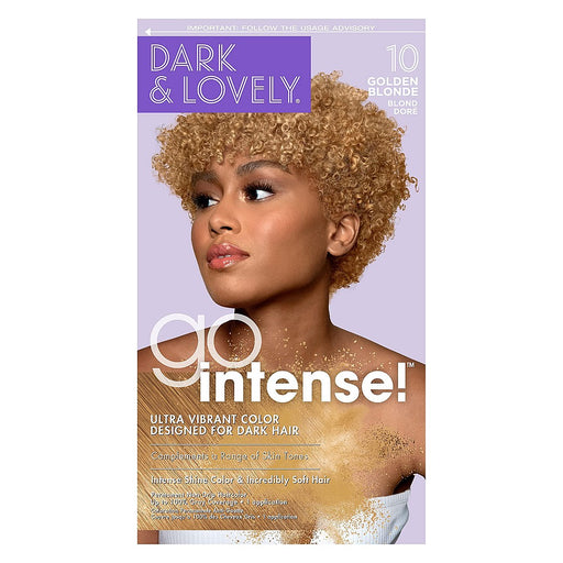 0 Soft-Sheen Carson Dark And Lovely Go Intense Permanent Hair Color Golden Blonde 10 Hair Color Thistle Default Title