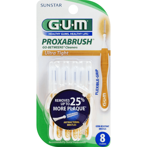 GUM GUM Proxabrush Go-Betweens Cleaners Ultra Tight Oral Care Lavender