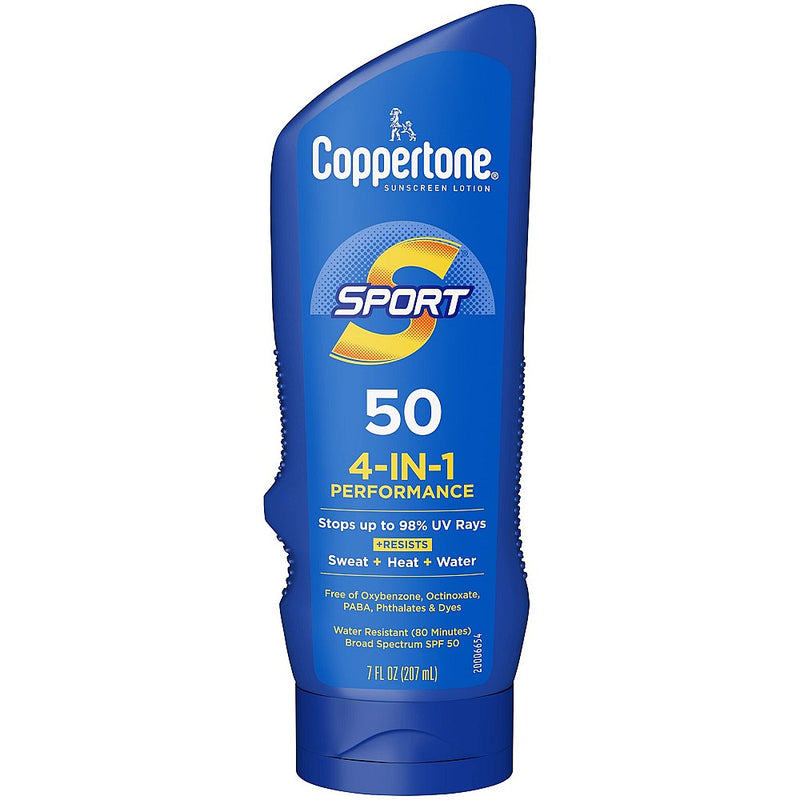 Coppertone Coppertone Sport Sunscreen, High Performance, Lotion, Broad Spectrum SPF 50 Skin Care White Smoke