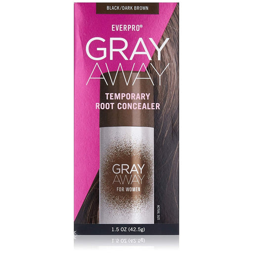 Gray Away Gray Away Root Concealer, Temporary, Black/Dark Brown, For Women Hair Care Dark Slate Gray