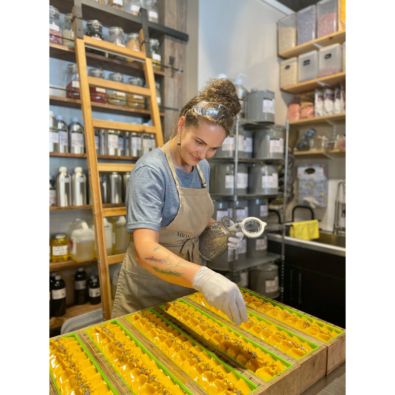 MION Artisan Soap Co. Lavender and Honey | Shea Butter Soap Dim Gray