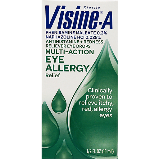Visine Visine A Multi Action Eye Allergy Relief Health & Beauty Lavender