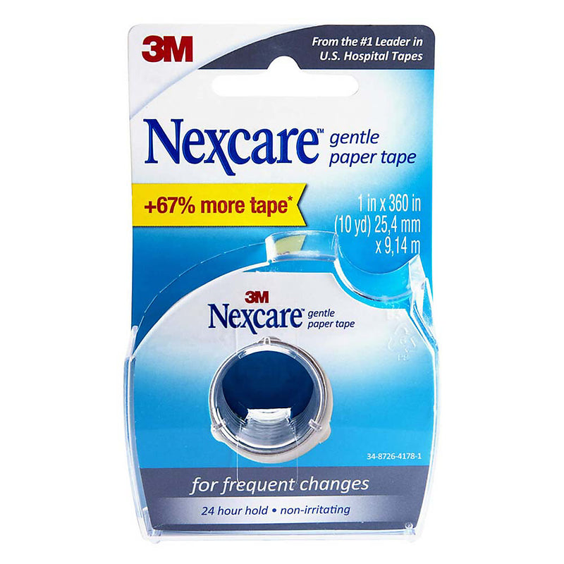 Nexcare Nexcare Gentle Paper Tape Dispenser - 10yd First Aid White Smoke