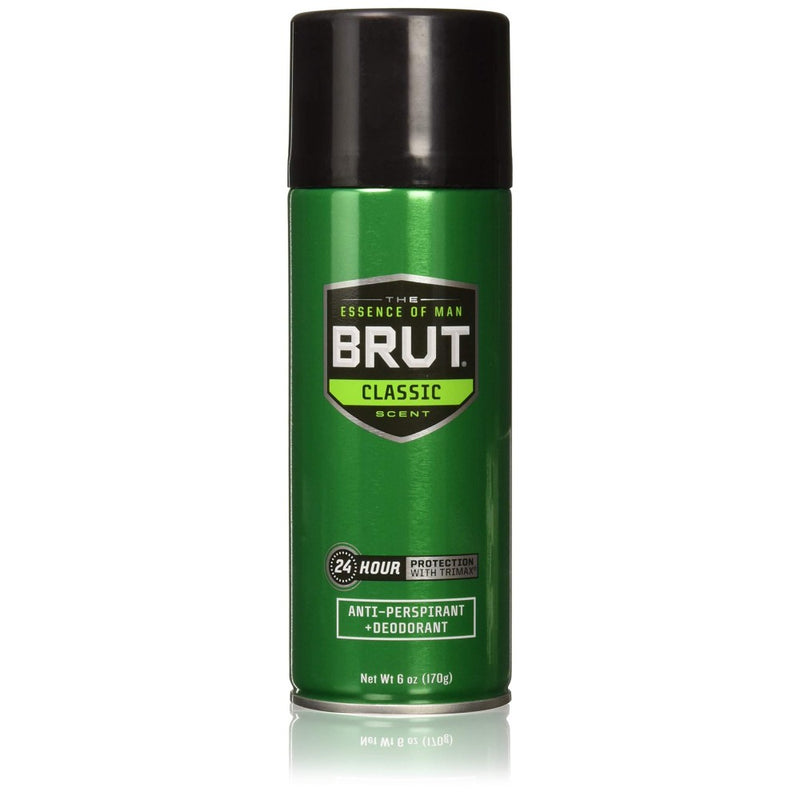 Brut Brut  Classic Antiperspirant & Deodorant 6 Oz Deodorant Black