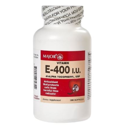 Major Vitamin E Supplement – 180 mg (400 IU) – 300 ct Softgels Vitamins & Supplements Lavender
