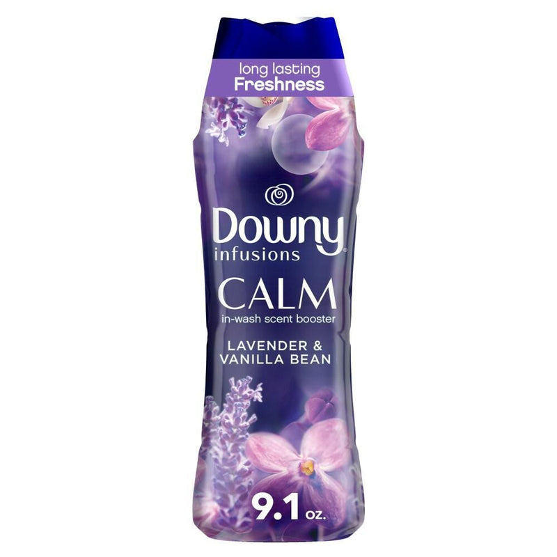 Downy Downy Infusions Calm Lavender & Vanilla Bean In-Wash Scent Booster Beads White Smoke