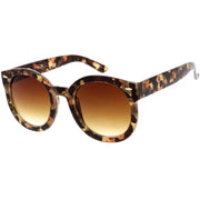 zeroUV Womens Designer Round Oversize Retro Fashion Sunglasses 8623 Sunglasses
