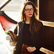 zeroUV 1950's Vintage Mod Fashion Cat Eye Clear Lens Glasses Glasses Black Black,Tortoise,White,Red,Brown,Yellow Tortoise,Havana,Crystal Clear