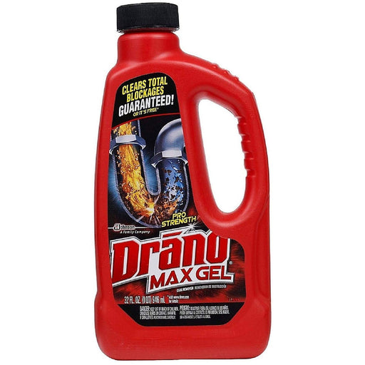 Drano Drano Clog Remover, Max Gel, Pro Strength 32 Fl Oz Saxophone Care & Cleaning White Smoke