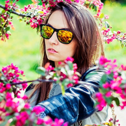 zeroUV Rad Action Sports Mirrored Lens Horned Rim Sunglasses 8647 Sunglasses Khaki Black Fire,Black Ice,Black Sun,Frost Ice,White Fire,White Ice,Black Purple,Black Midnight,White Sun