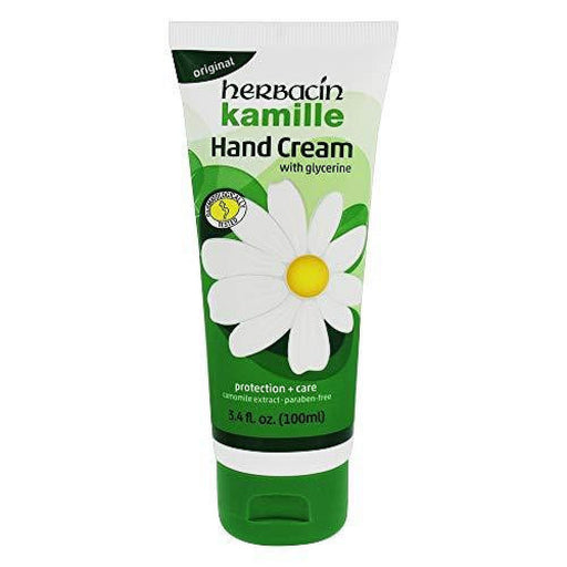 Herbacin Herbacin Kamille With Glycerine Hand Cream 3.3 Oz Hand Cream White Smoke