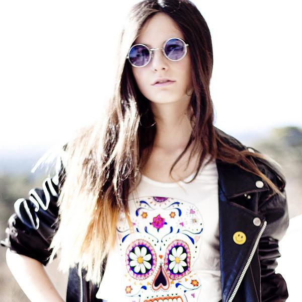 zeroUV Retro Hippie Metal Lennon Round Color Lens Sunglasses Sunglasses White Smoke Silver Purple,Silver Blue,Silver Red,Silver Pink,Black Smoke,Gold Brown,Gunmetal Smoke