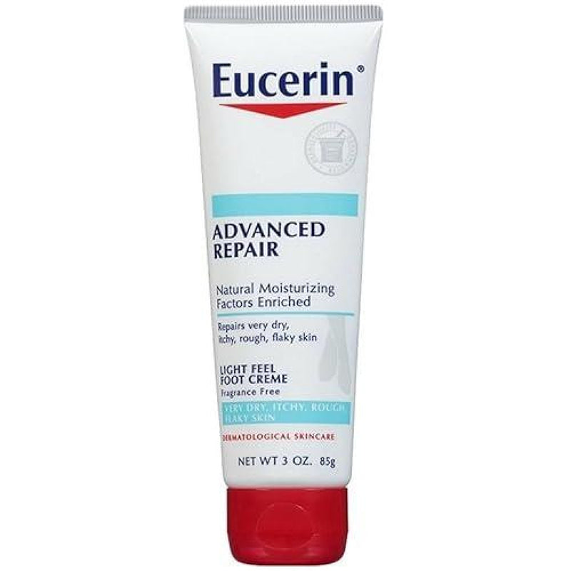 Eucerin Eucerin Advanced Repair Foot Cream For Very Dry Skin - 3oz Foot Cream White Smoke