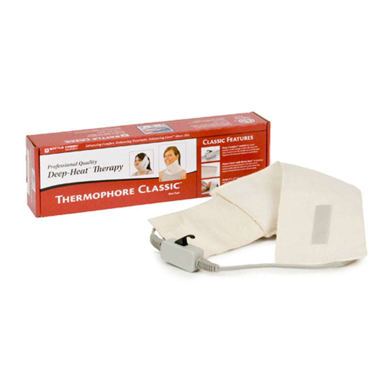 Thermophore Thermophore Classic Petite 4 X 17 Moist Heating Pad Heating Pads White Smoke