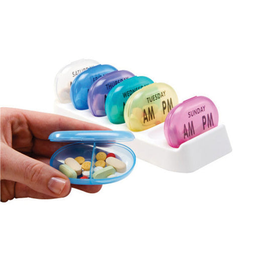 Apex Apex Pocket Med Pack With 7-Day Tray, 1 Tray Health & Beauty White Smoke