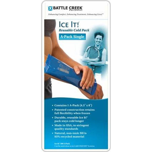 Complete Medical Supplies Complete Medical Supplies Ice It Reusable Cold Pack 4-1/4 X 8-1/2 In Health Care White Smoke