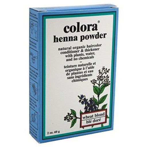 Colora Henna Colora Henna Powder Hair Color, Wheat Blonde, 2 Oz Hair Color Light Gray