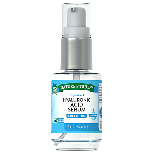 Nature's Truth Nature's Truth Professional Hyaluronic Acid Serum 1 Oz Vitamins & Supplements White Smoke