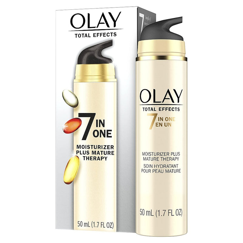 Olay Olay Total Effects Face Moisturizer Plus Mature Therapy, 1.7 Fl Oz Face Moisturizer White Smoke