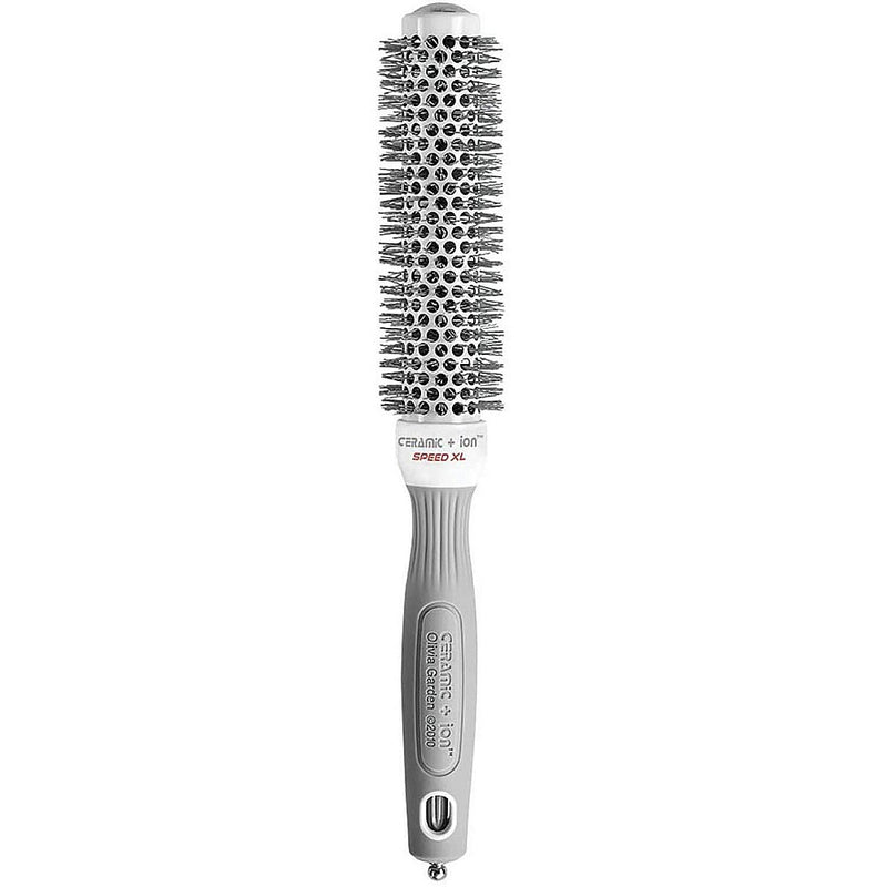 Olivia Garden Olivia Garden Ceramic + Ion Speed XL Thermal Brush - 1" #CIXL-25 Combs & Brushes White Smoke