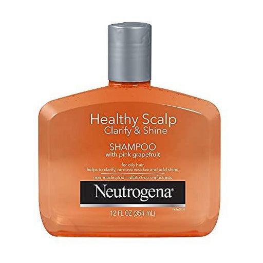 Neutrogena Neutrogena Healthy Scalp Clarify And Shine Shampoo With Pink Grapefruit, 12 Oz Shampoo White Smoke
