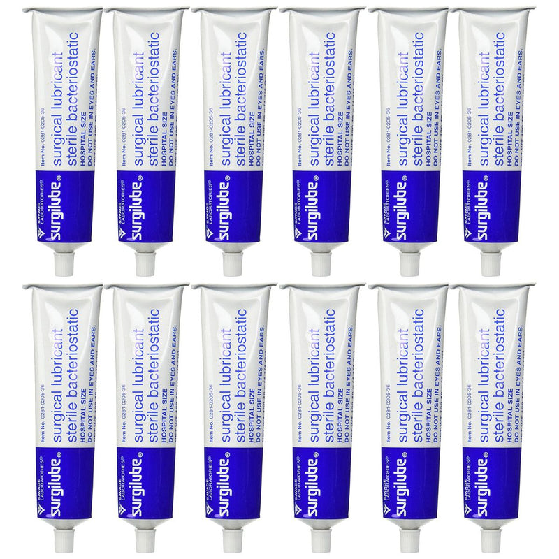 Surgilube Surgilube Surgical Lubricant 4-1/4 Oz. Tube Medical White Smoke