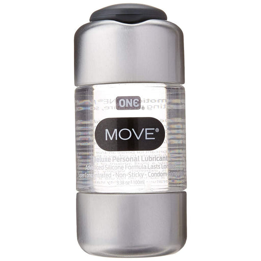 ONE ONE Move Deluxe Personal Silicone Lubricant - 3.38 Oz Personal Lubricants White Smoke