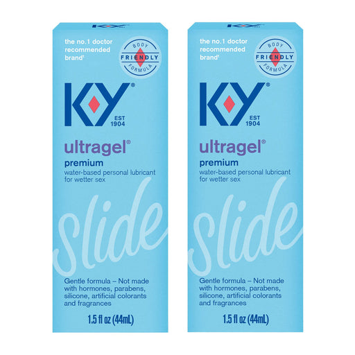 K-Y K-Y Ultragel Premium Water-based Personal Lubricant - 1.5 Oz Personal Lubricants Sky Blue
