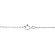 Bids.com .925 Sterling Silver Pave-Set Diamond Accent Fairy Wing 18" Heart Pendant Necklace (I-J Color, I1-I2 Clarity) Necklaces White Smoke White.Sterling Silver / 18