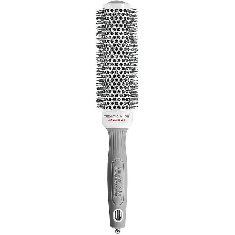 Olivia Garden Olivia Garden Ceramic Ion Speed XL 1 3/8 Thermal Brush Combs & Brushes White Smoke