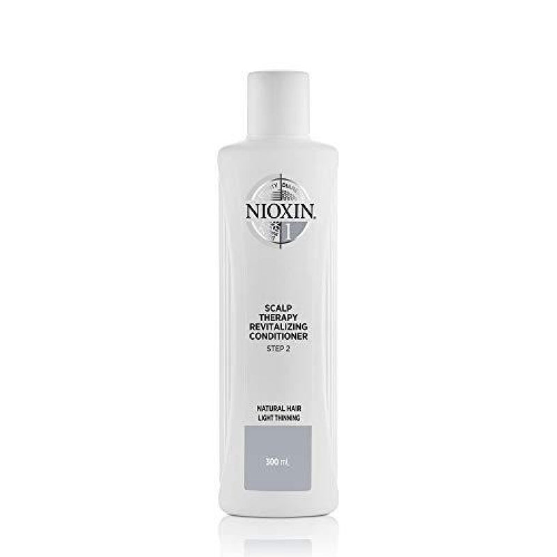 Nioxin Nioxin System 1 Scalp Therapy Conditioner For Natural Hair With Light Thinning- 10.1 Oz Conditioners Light Gray