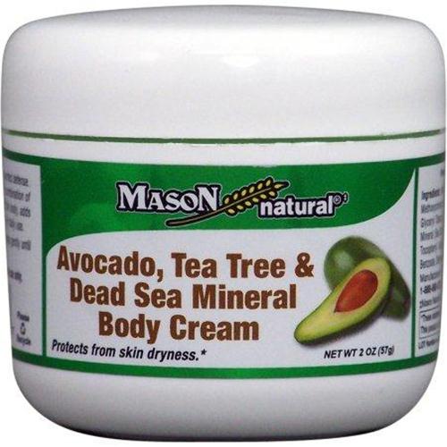 Mason Natural Mason Natural Avocado Tea Tree & Dead Sea Mineral Body Cream 2 Oz Vitamins & Supplements Lavender