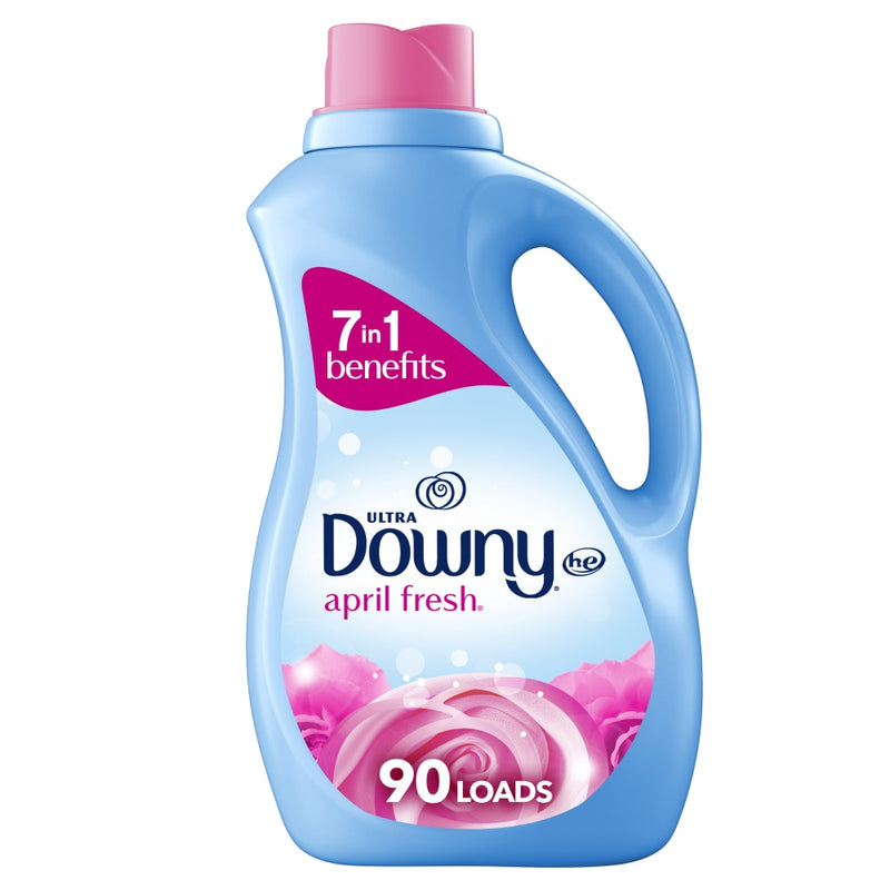 Downy Downy Soft, 2 In 1 Soft And Fresh Liquid Fabric Softener, April Fresh, 90 Loads 66 Fl Oz Fabric Softeners & Dryer Sheets White Smoke