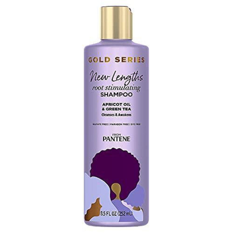 Pantene Pantene Gold Series New Length Root Stimulating Shampoo - 8.5 Fl Oz Shampoo White Smoke