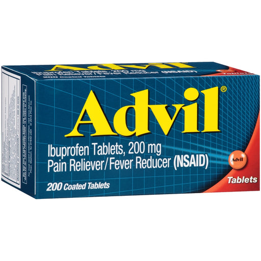 Advil Advil Pain Reliever & Fever Reducer, Relief Medicine With Ibuprofen 200 Mg For Headache, Backache, Menstrual Or Joint Pain, Coated Tablets, Other Health & Beauty Dark Slate Gray