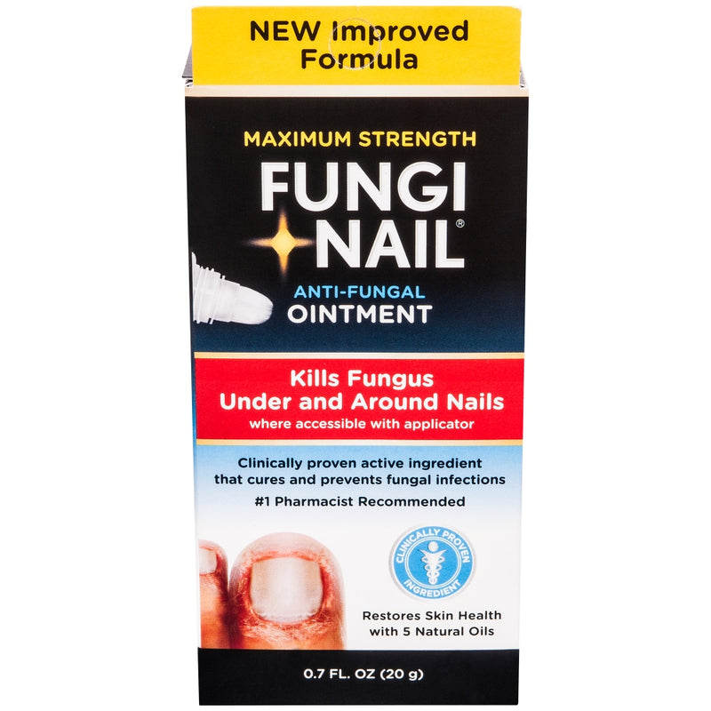 Fungi Nail Fungi Nail Maximum Strength Anti-Fungal Ointment 0.7 Fl Oz Personal Care Black