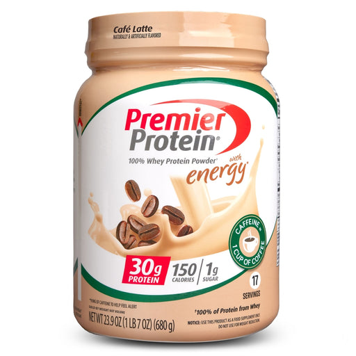 Premier Protein Premier Protein® 100% Whey Powder – Café Latte – 23.9 oz Vitamins & Supplements White Smoke