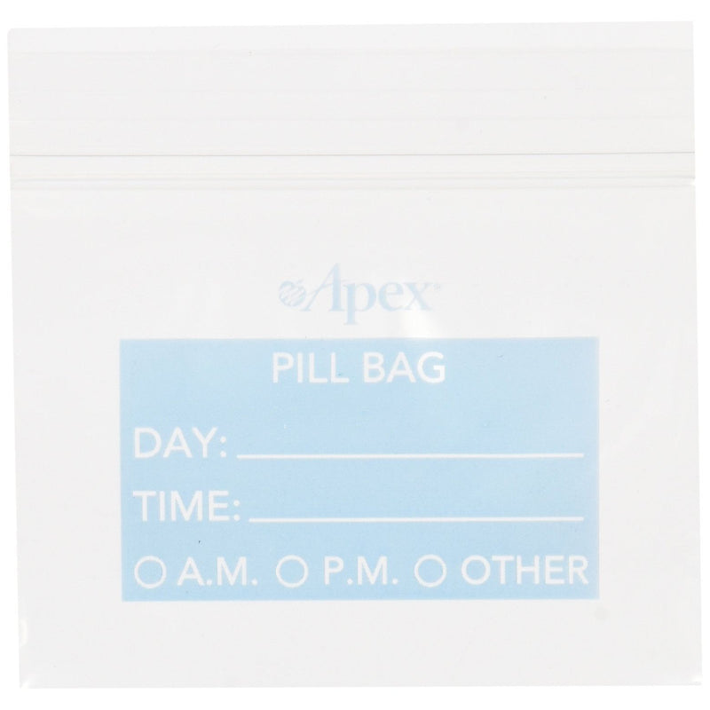Apex Apex Pill Bags Health & Beauty Light Gray