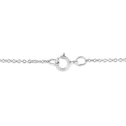 Bids.com .925 Sterling Silver Prong-Set Diamond Accent Starfish Pendant Necklace (I-J Color, I1-I2 Clarity) - Size 18" Necklaces White Smoke White.Sterling Silver / 18