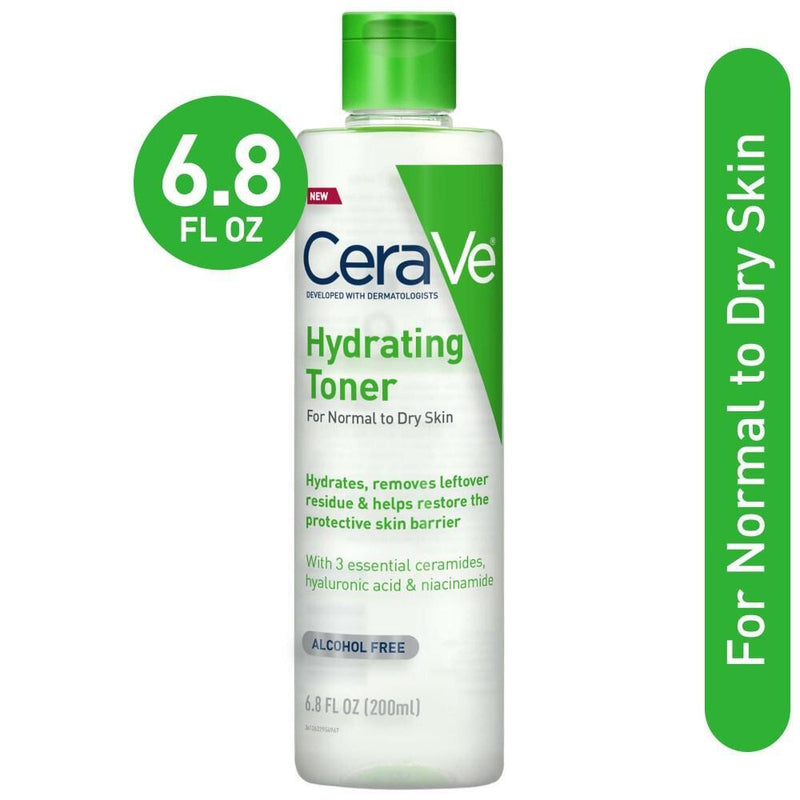 CeraVe CeraVe Hydrating Face Toner For Normal To Dry Skin, 6.8 Oz Toners White Smoke