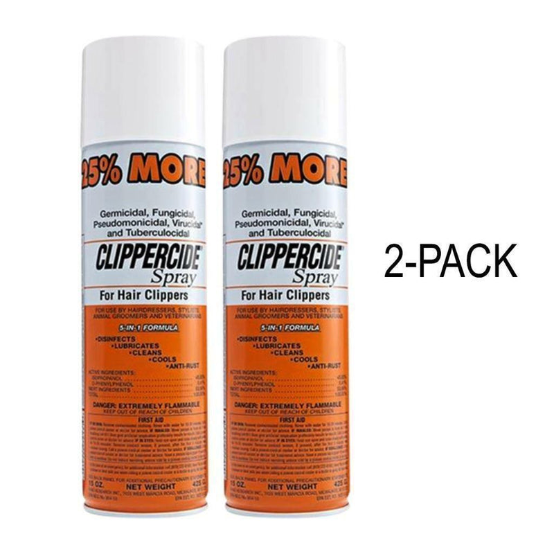 Clippercide Clippercide Spray For Hair Clippers 5-in-1 Formula, 15 Oz Hair Clippers & Trimmers White Smoke